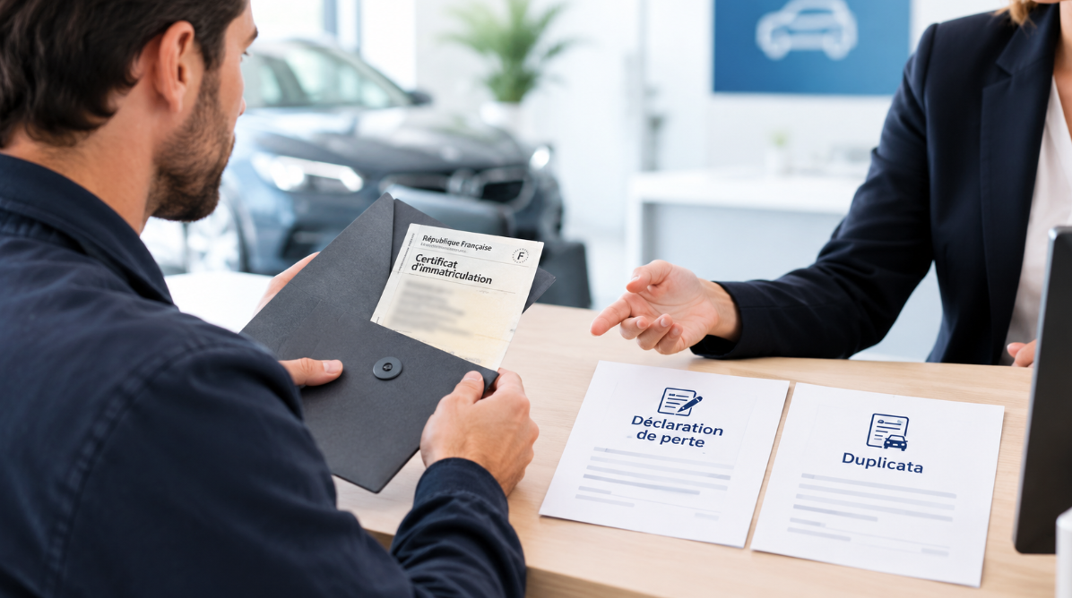 Carte grise perdue ou volée : comment obtenir un duplicata en 2026 ?