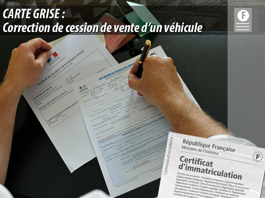 certificat de cession de vente assurance permis de conduire carte grise