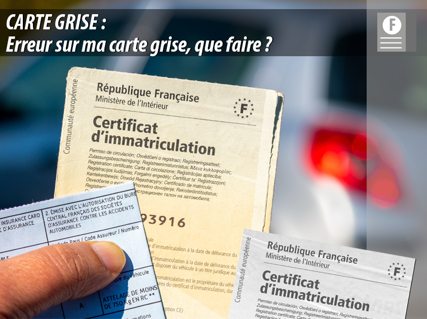 carte grise assurance voiture