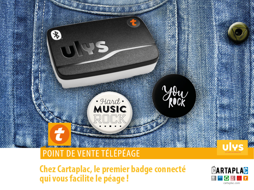 Votre badge télépéage en partenariat avec Ulys by VINCI Autoroutes